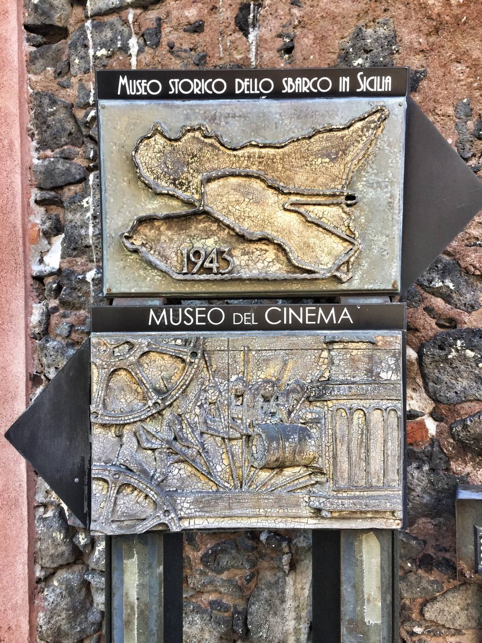 Targhe Musei Ciminiere Catania
